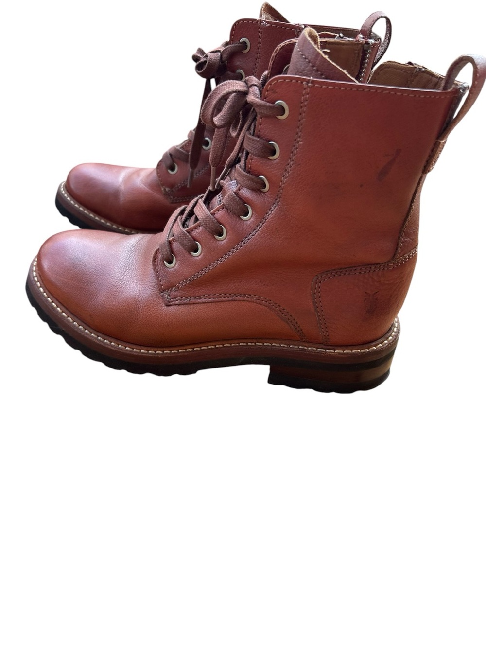 Frye Women’s Leather Lace-Up Boots – Size 7.5M - Picture 9 of 13